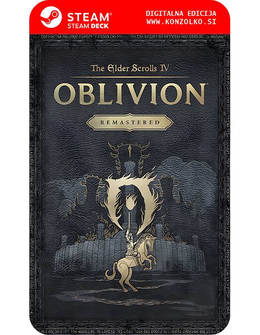 The Elder Scrolls 4 Oblivion Remastered - Steam koda brez škatlice (WINDOWS PC | STEAM DECK)