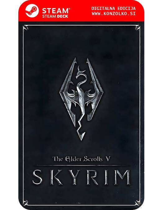 The Elder Scrolls 5 Skyrim - Steam koda brez škatlice (WINDOWS PC | STEAM DECK)