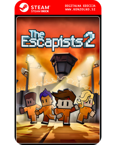 The Escapists 2 - Game of the Year Edition - Steam koda brez škatlice (WINDOWS PC | STEAM DECK)