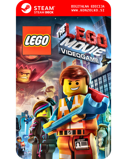 The LEGO Movie Videogame - Steam koda brez škatlice (WINDOWS PC | STEAM DECK)
