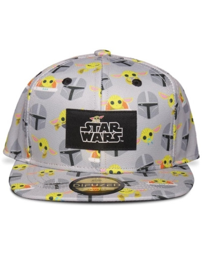 The Mandalorian Boys Snapback kapa s šiltom Difuzed