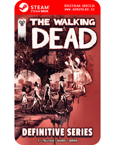 The Walking Dead The Telltale Definitive Series - Steam koda brez škatlice (WINDOWS PC | STEAM DECK)