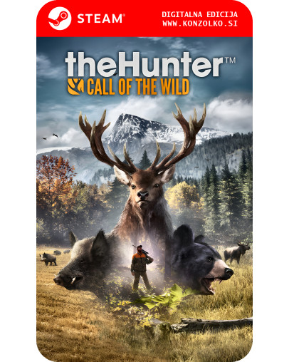 TheHunter Call of the Wild Yukon Valley dodatek za igro - Steam koda brez škatlice (WINDOWS PC)