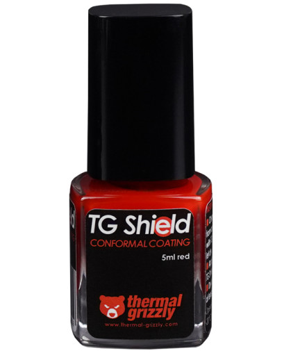 Thermal Grizzly TG Shield zaščitni premaz rdeče barve 5ml