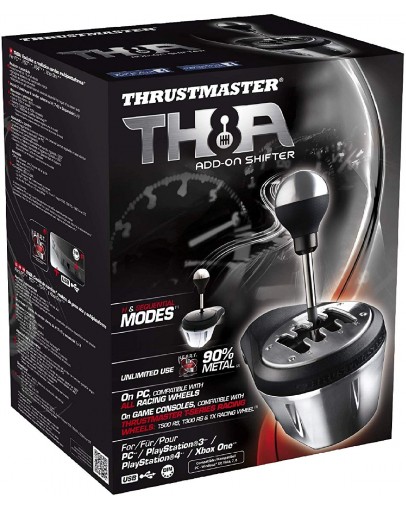 Thrustmaster TH8A Add-On Shifter menjalnik za PC preko USB & volane serije T-GT & T300 & T248 & T150 & T128 & TS-XW & TX & TS-PC & T818 Thrustmaster TH8A Add-On Shifter menjalnik za PC preko USB & volane serije T-GT & T300 & T248 & T150 & T128 & TS-XW & TX & TS-PC & T818
