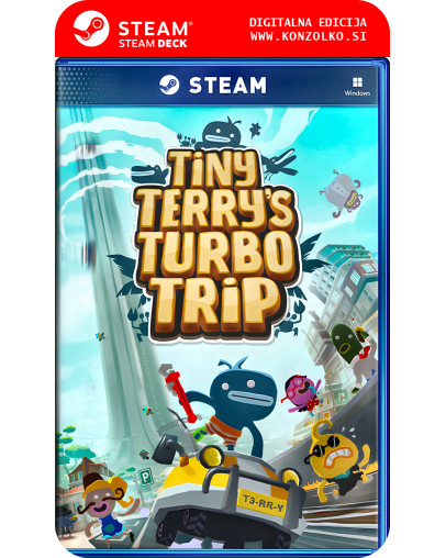 Tiny Terrys Turbo Trip - Steam koda brez škatlice (WINDOWS PC | STEAM DECK)