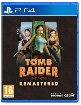 Tomb Raider 1 & 2 & 3 Remastered Starring Lara Croft (PS4) - rabljeno
