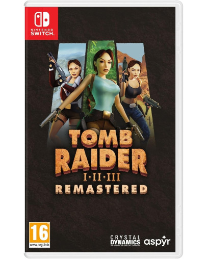 Tomb Raider 1, 2 & 3 Remastered Starring Lara Croft (SWITCH) - rabljeno