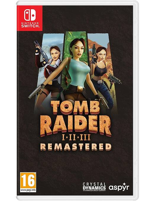Tomb Raider 1-3 Remastered Starring Lara Croft (SWITCH)