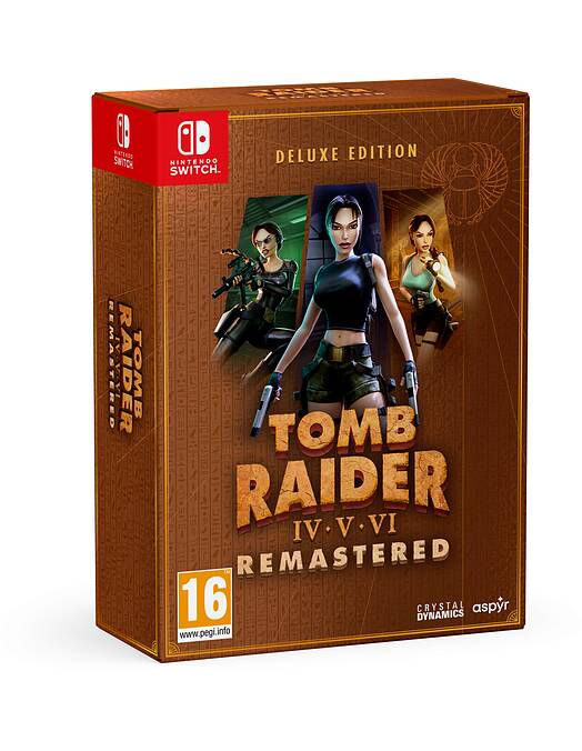 Tomb Raider 4-6 Remastered Starring Lara Croft Deluxe Edition (SWITCH)