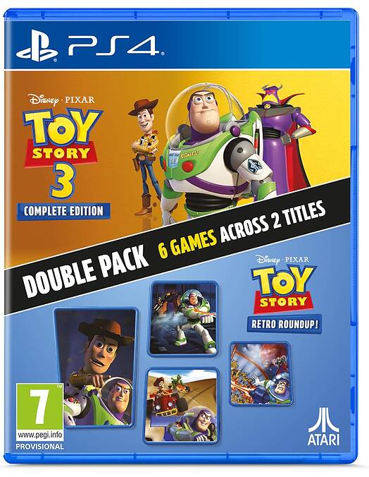 Toy Story Retro Roundup & Toy Story 3 Complete Edition (PS4)