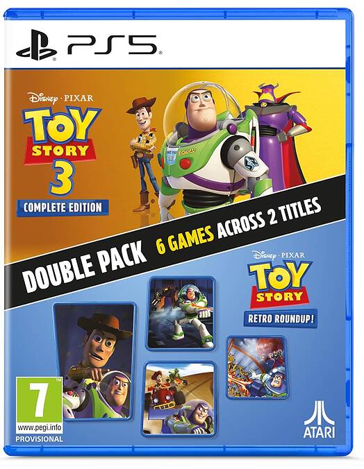 Toy Story Retro Roundup & Toy Story 3 Complete Edition (PS5)