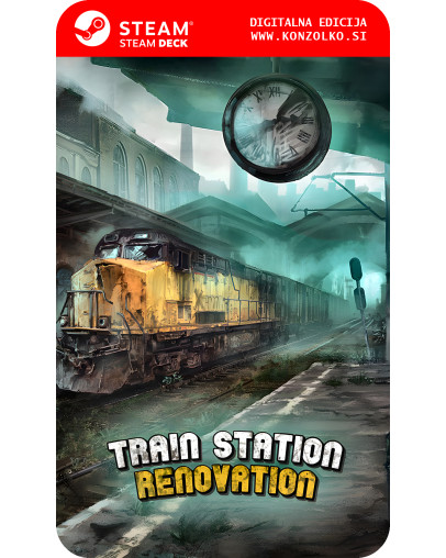 Train Station Renovation - Steam koda brez škatlice (WINDOWS PC | STEAM DECK)