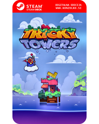 Tricky Towers - Steam koda brez škatlice (WINDOWS PC | STEAM DECK)