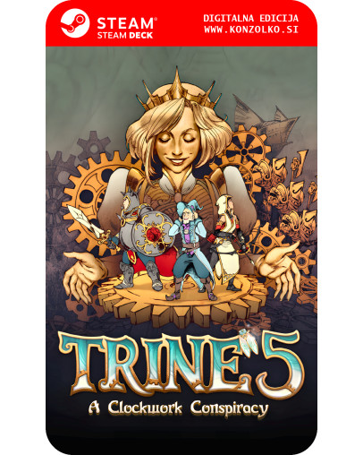 Trine 5 a Clockwork Conspiracy - Steam koda brez škatlice (WINDOWS PC | STEAM DECK)