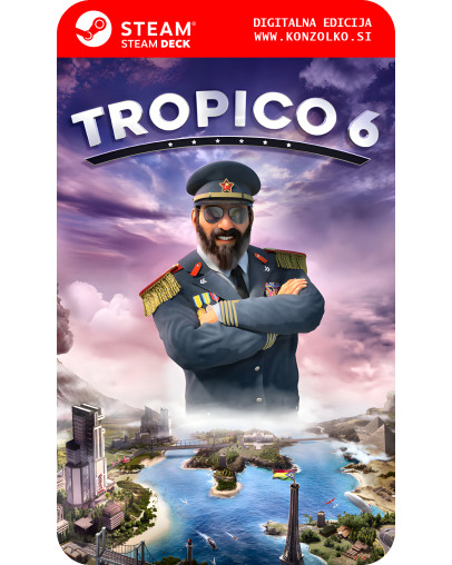 Tropico 6 El Prez Edition - Steam koda brez škatlice (WINDOWS PC | STEAM DECK)