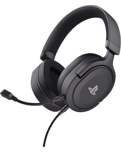 Trust Gaming GXT 498 Forta žične igralne slušalke v črni barvi za PS5 & PS4
