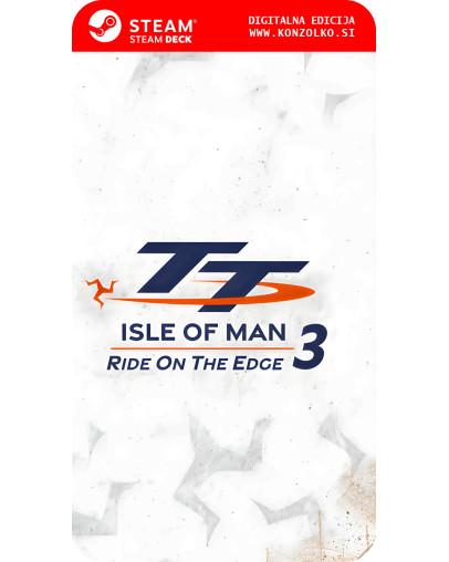 TT Isle of Man Ride on the Edge 3 - Steam koda brez škatlice (WINDOWS PC)