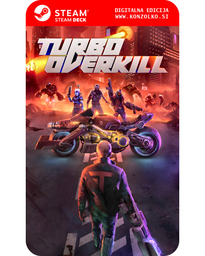 Turbo Overkill - Steam koda brez škatlice (WINDOWS PC | STEAM DECK)