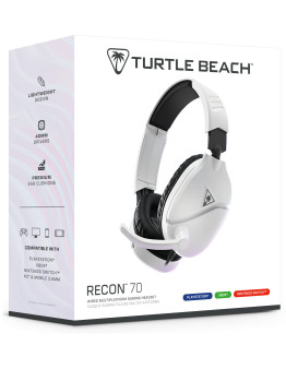 Turtle Beach Recon 70P žične slušalke črne barve za PC & PS5 & PS4 & Switch & Xbox Series & Xbox One