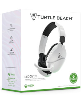 Turtle Beach Recon 70X žične slušalke bele barve za PC & Xbox Series & Xbox One & PS5 & PS4 & Switch