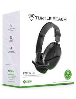 Turtle Beach Recon 70X žične slušalke črne barve za PC & Xbox Series & Xbox One & PS5 & PS4 & Switch