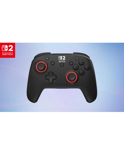 Turtle Beach Rematch brezžični igralni plošček v črni barvi za Nintendo Switch 2