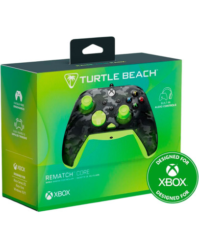 Turtle Beach Rematch Yellow Camo žični kontroler za PC & Xbox Series & Xbox One