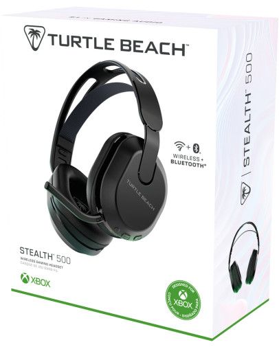 Turtle Beach Stealth 500 brezžične slušalke črne barve za PC & Xbox Series & Xbox One & PS5 & PS4 & Switch