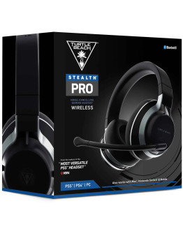 Turtle Beach Stealth Pro brezžične slušalke za PC & PS5 & PS4 & Switch & mobilne naprave