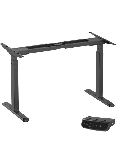 UVI Standard V2 električni dvižni okvir za mizo v črni barvi