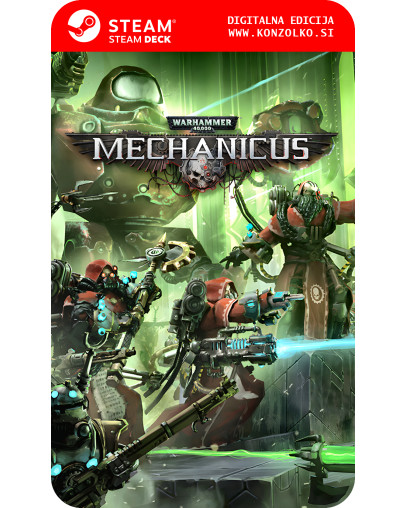 Warhammer 40,000 Mechanicus - Steam koda brez škatlice (WINDOWS PC | STEAM DECK)