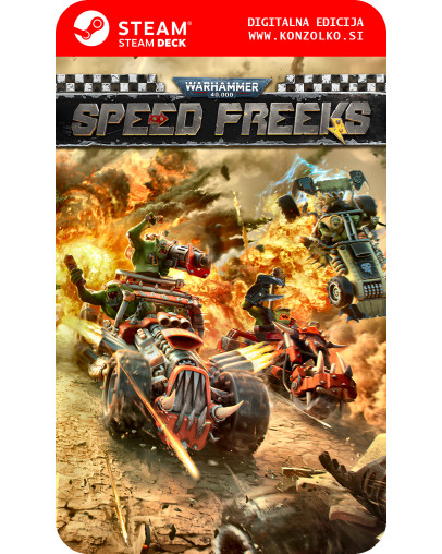 Warhammer 40,000 Speed Freeks - Steam koda brez škatlice (WINDOWS PC | STEAM DECK)