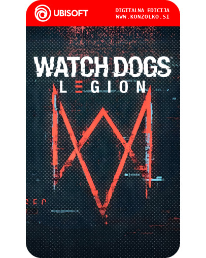 Watch Dogs Legion - Ubisoft Connect koda brez škatlice (WINDOWS PC)