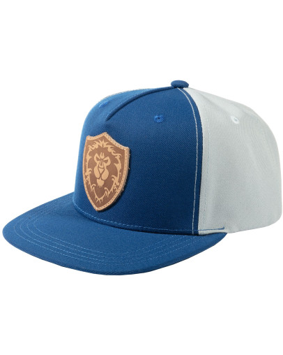 World of Warcraft Alliance kapa s šiltom z usnjenim emblemom Jinx