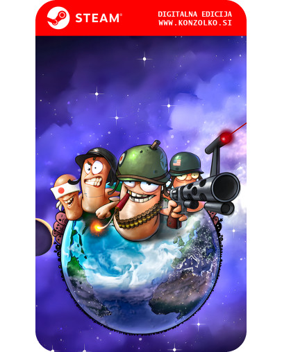 Worms World Party Remastered - Steam koda brez škatlice (WINDOWS PC)