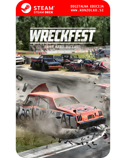 Wreckfest Complete Edition - Steam koda brez škatlice (WINDOWS PC | STEAM DECK)