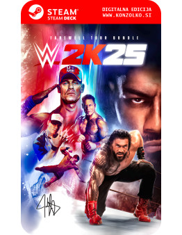 WWE 2K25 - Steam koda brez škatlice (WINDOWS PC | STEAM DECK)