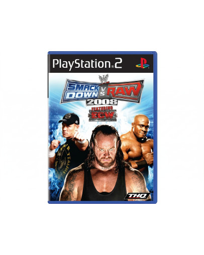 WWE SmackDown vs Raw 2008 (PS2) - rabljeno