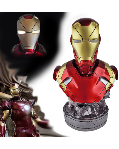 Marvel Iron Man replika doprsnega kipa