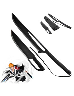 Bleach Ichigo Kurosaki replika dvojnega meča Zanpakuto