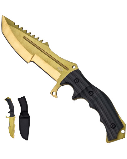 Counter Strike replika noža Huntsman Gold