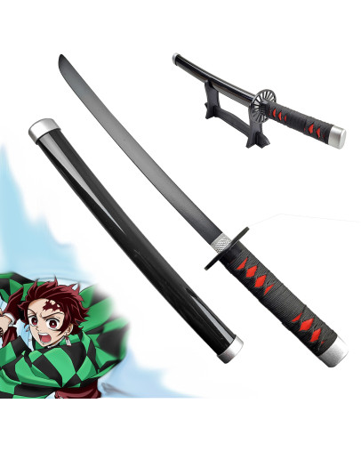 Demon Slayer Tanjiro Kamado replika mini Nichirin katane