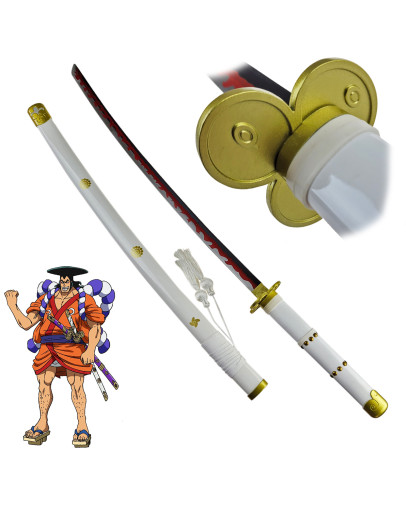 One Piece Kozuki Oden replika meča Ame no Habakiri