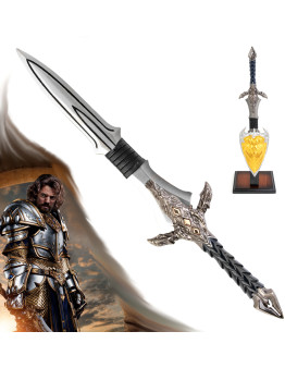 Warcraft King Llane Wrynn replika meča in ščita