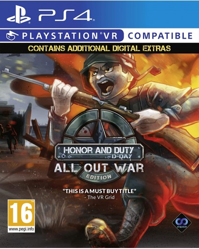 Honor and Duty All Out War Edition (PS4) - rabljeno