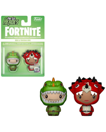 Figura Funko Psh Fortnite Rex & Tricera Ops
