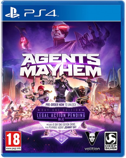 Agents of Mayhem (PS4) - rabljeno Agents of Mayhem (PS4) - rabljeno