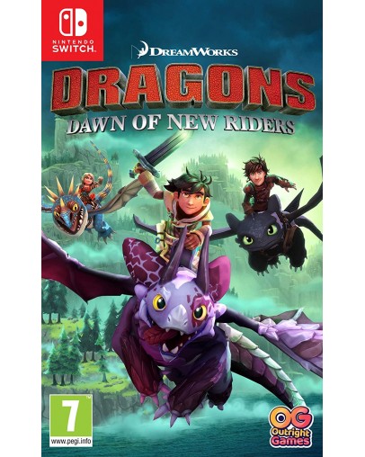 DRAGONS Dawn Of New Riders (SWITCH) - rabljeno