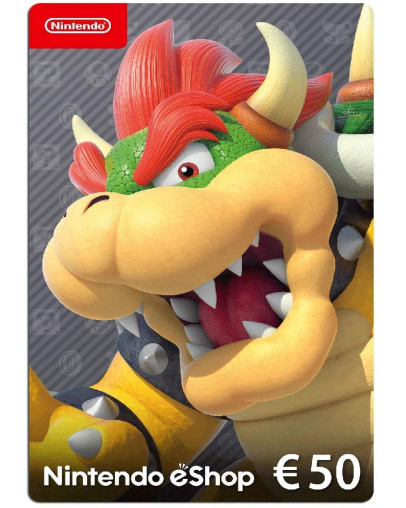 Nintendo eShop darilna kartica za 50 EUR